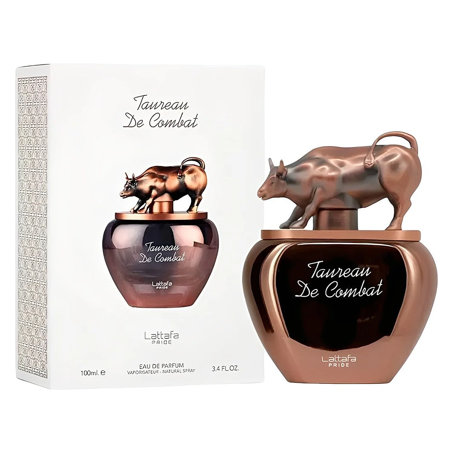 Perfume Lattafa Pride Taureau de Combat Eau de Parfum Masculino 100ml