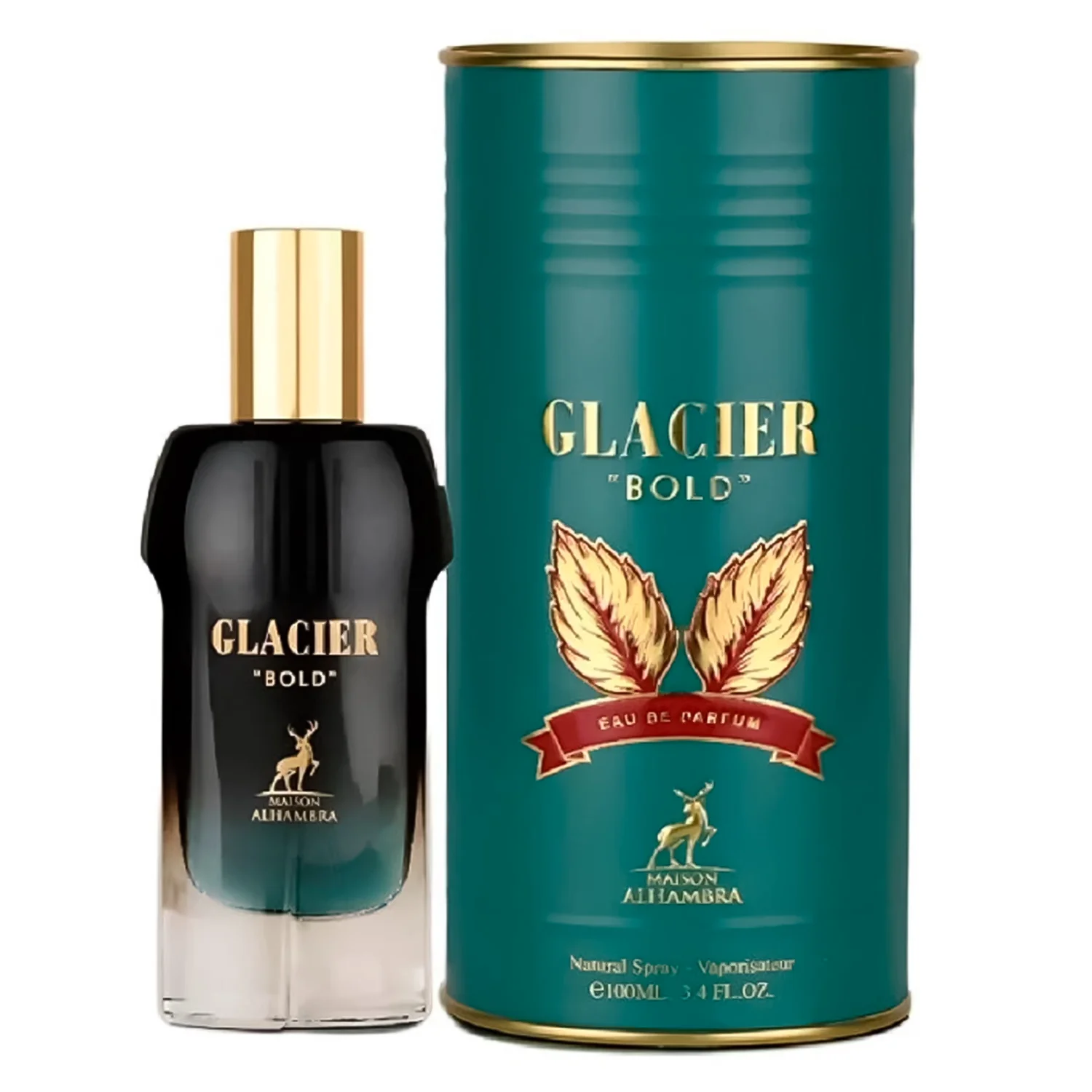 Perfume Maison Alhambra Glacier Bold Eau de Parfum Masculino 100ml