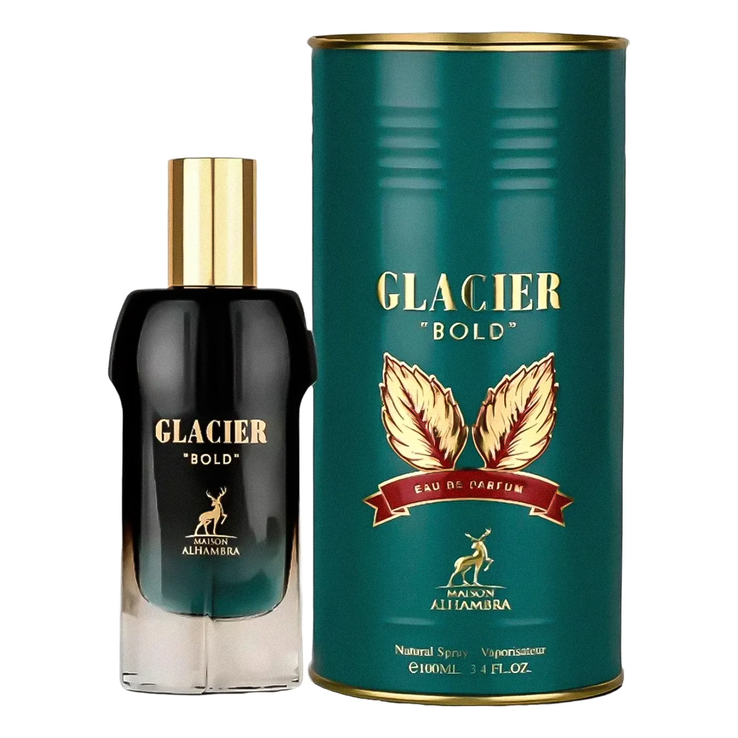 Perfume Maison Alhambra Glacier Bold Eau de Parfum Unissex 100ml