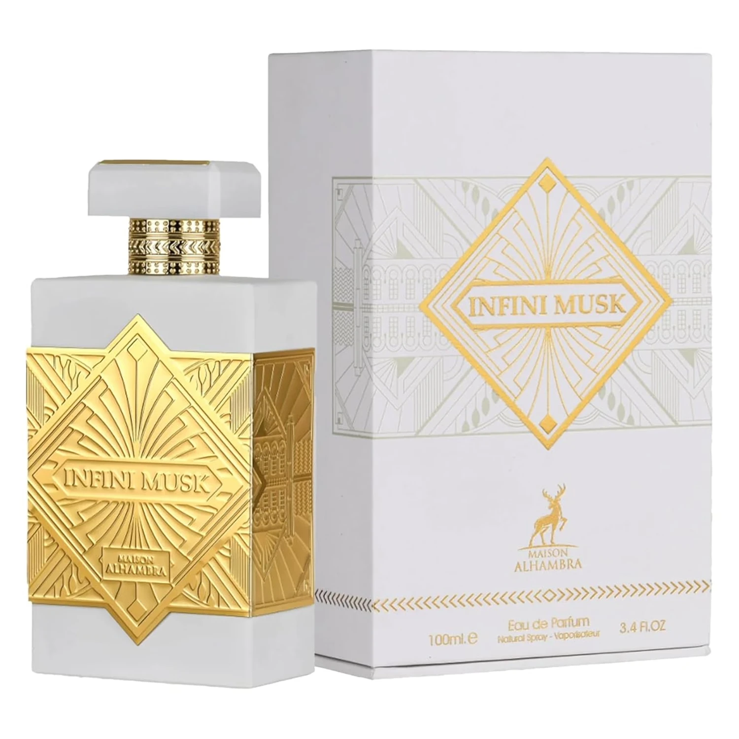 Perfume Maison Alhambra Infini Musk Eau de Parfum Unissex 100ml