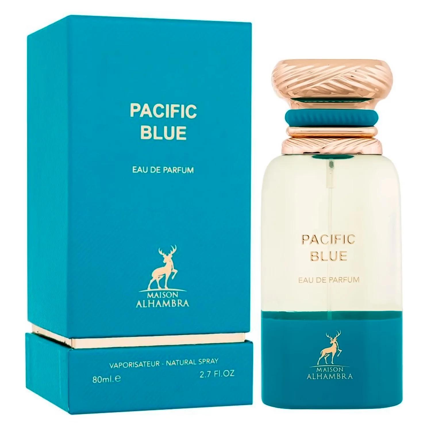 Perfume Maison Alhambra Pacific Blue Eau de Parfum Unissex 80ml