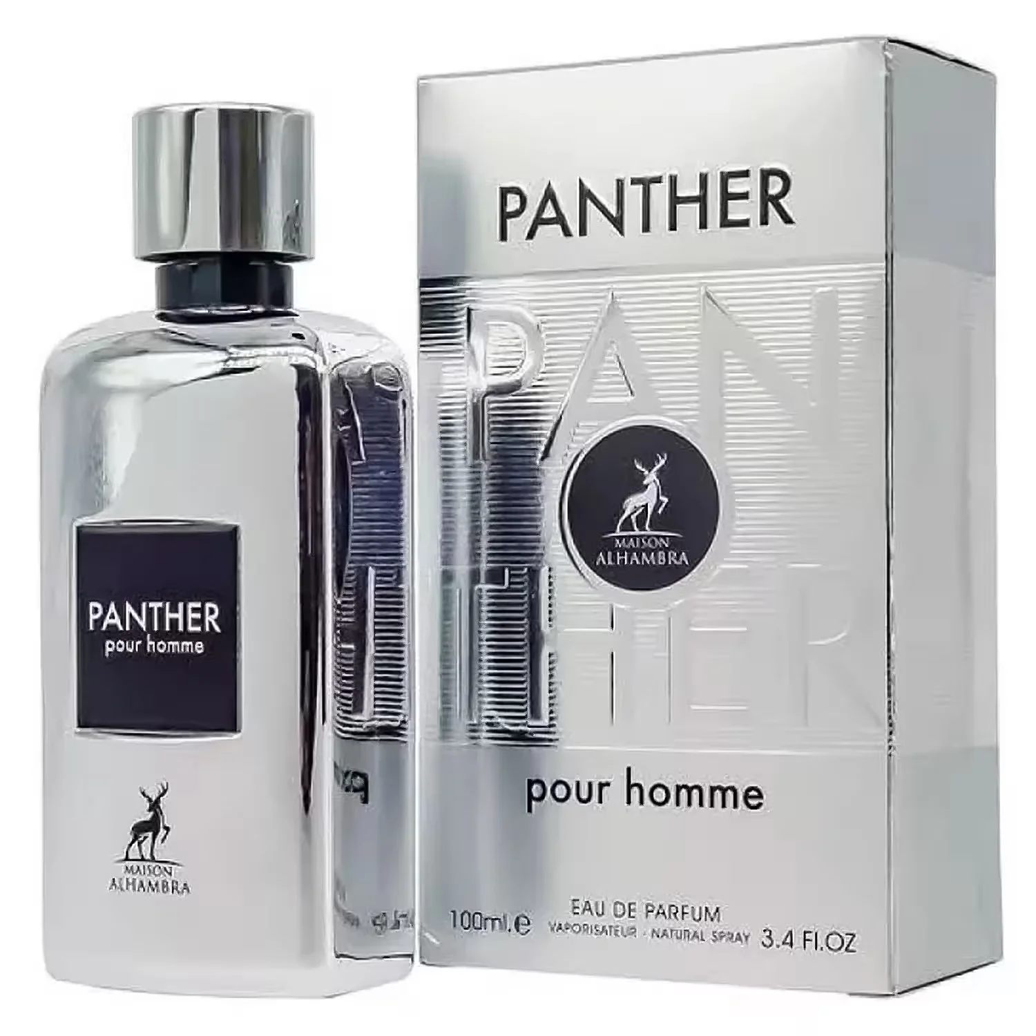 Perfume Maison Alhambra Panther Pour Homme Eau De Parfum Masculino 100ml