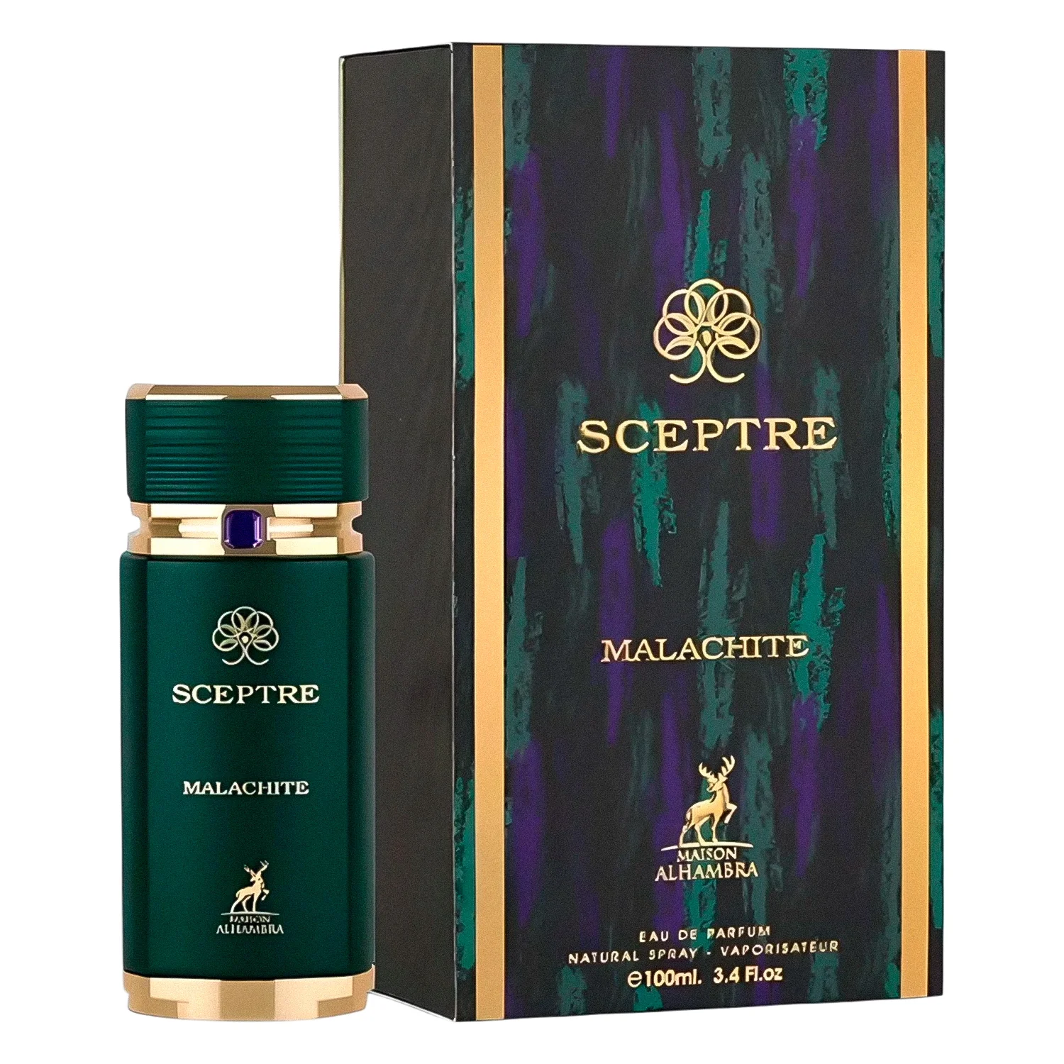 Perfume Maison Alhambra Sceptre Malachite Eau de Parfum Unissex 100ml