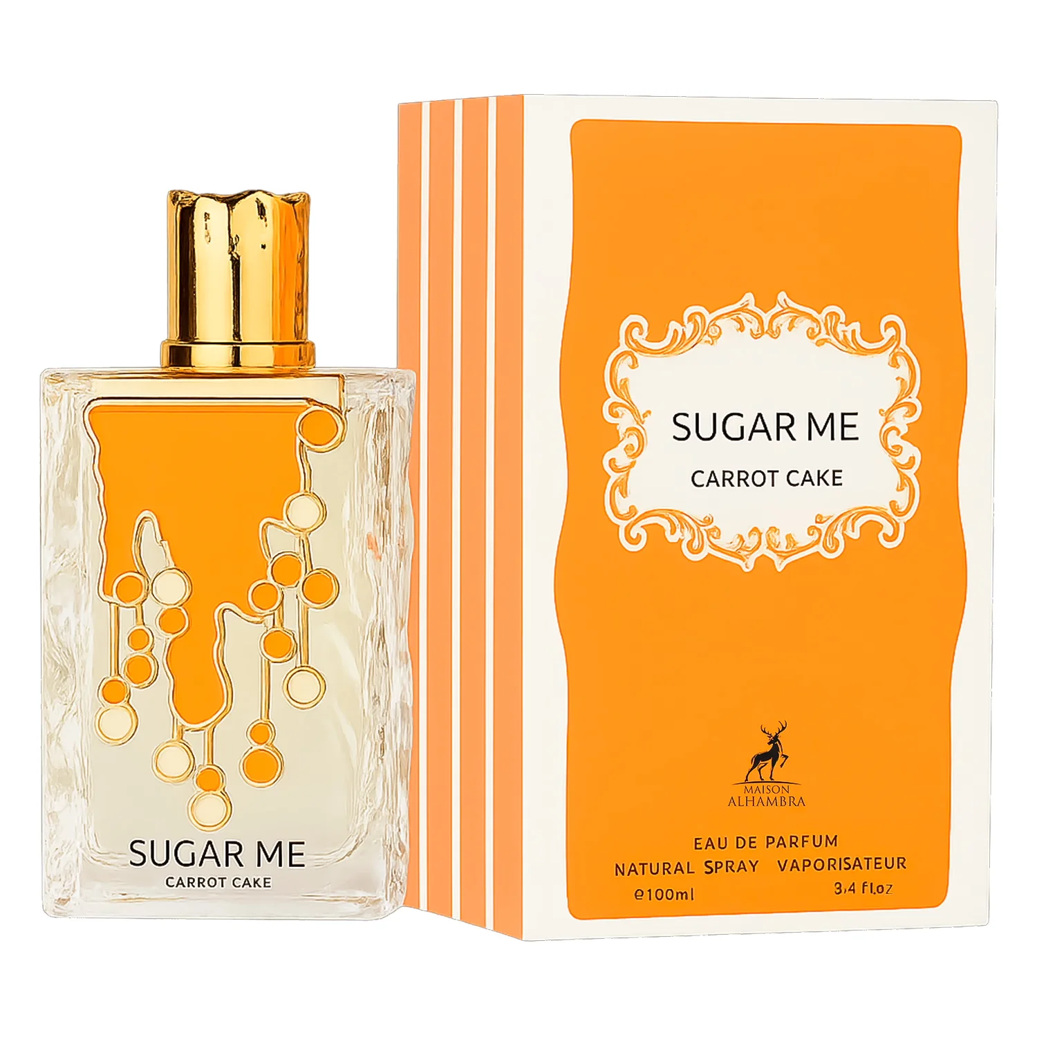Perfume Maison Alhambra Sugar Me Carrot Cake Eau de Parfum Feminino 100ml