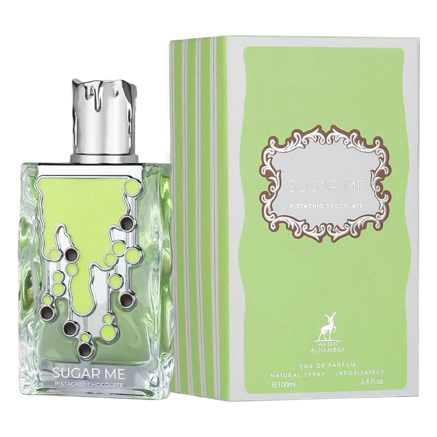 Perfume Maison Alhambra Sugar Me Pistachio Chocolate Eau de Parfum Feminino 100ml