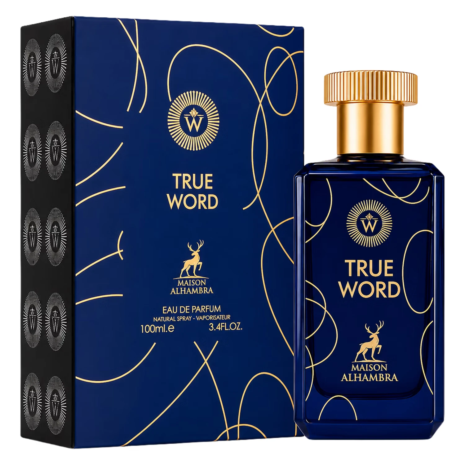 Perfume Maison Alhambra True Word Eau de Parfum Masculino 100ml