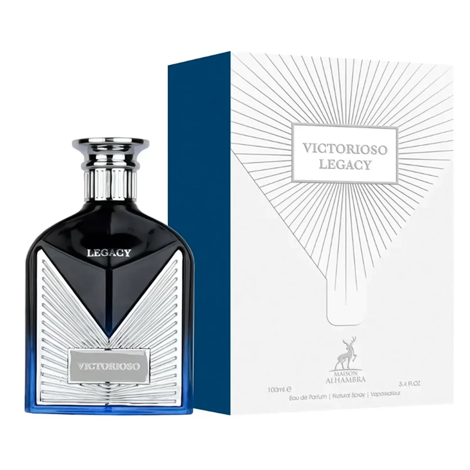 Perfume Maison Alhambra Victorioso Legacy Eau de Parfum Unissex 100ml