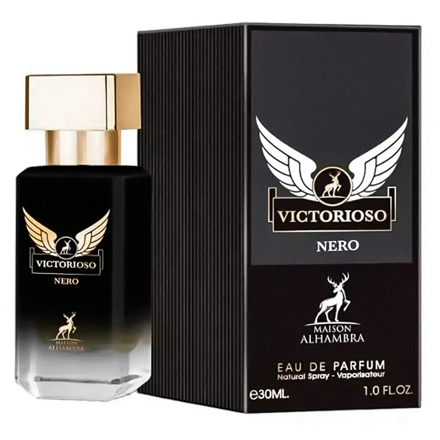 Perfume Maison Alhambra Victorioso Nero Eau de Parfum Masculino 30ml