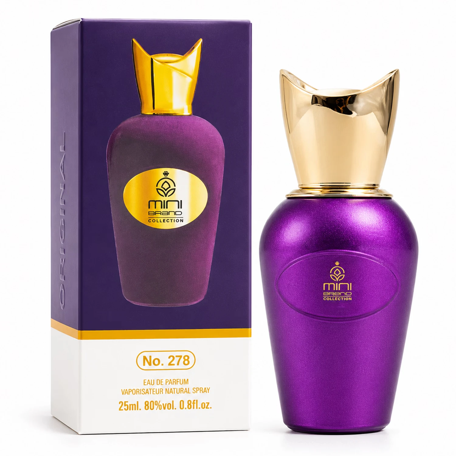 Perfume Mini Brand Collection No.278 Eau de Parfum Unissex 25ml