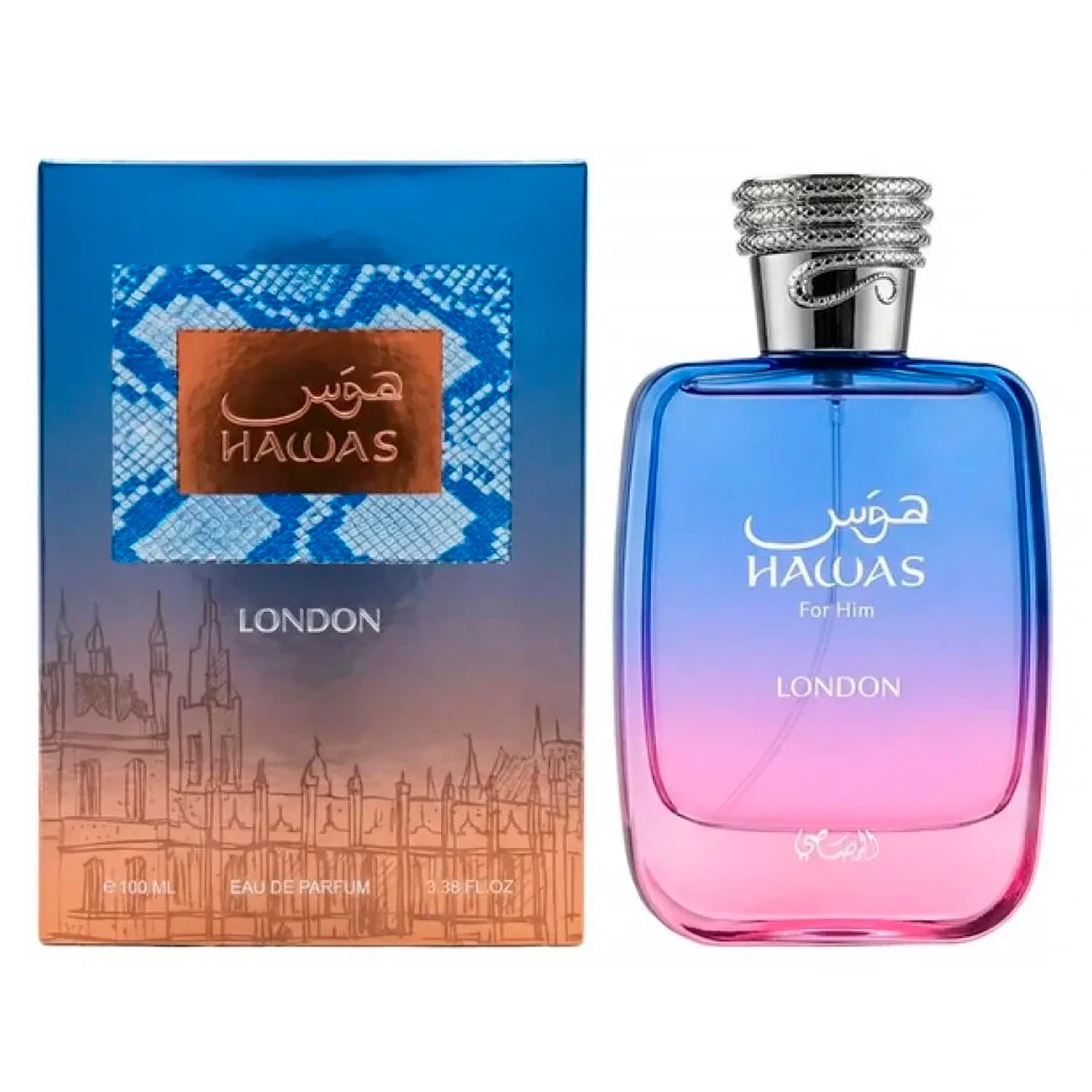 Perfume Rasasi Hawas London Eau de Parfum Unissex 100ml