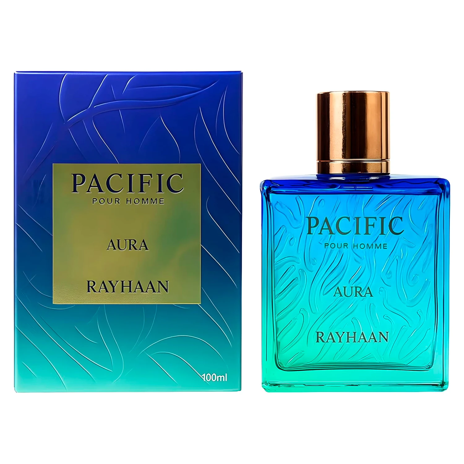 Perfume Rayhaan Pacific Aura Eau de Parfum Masculino 100ml