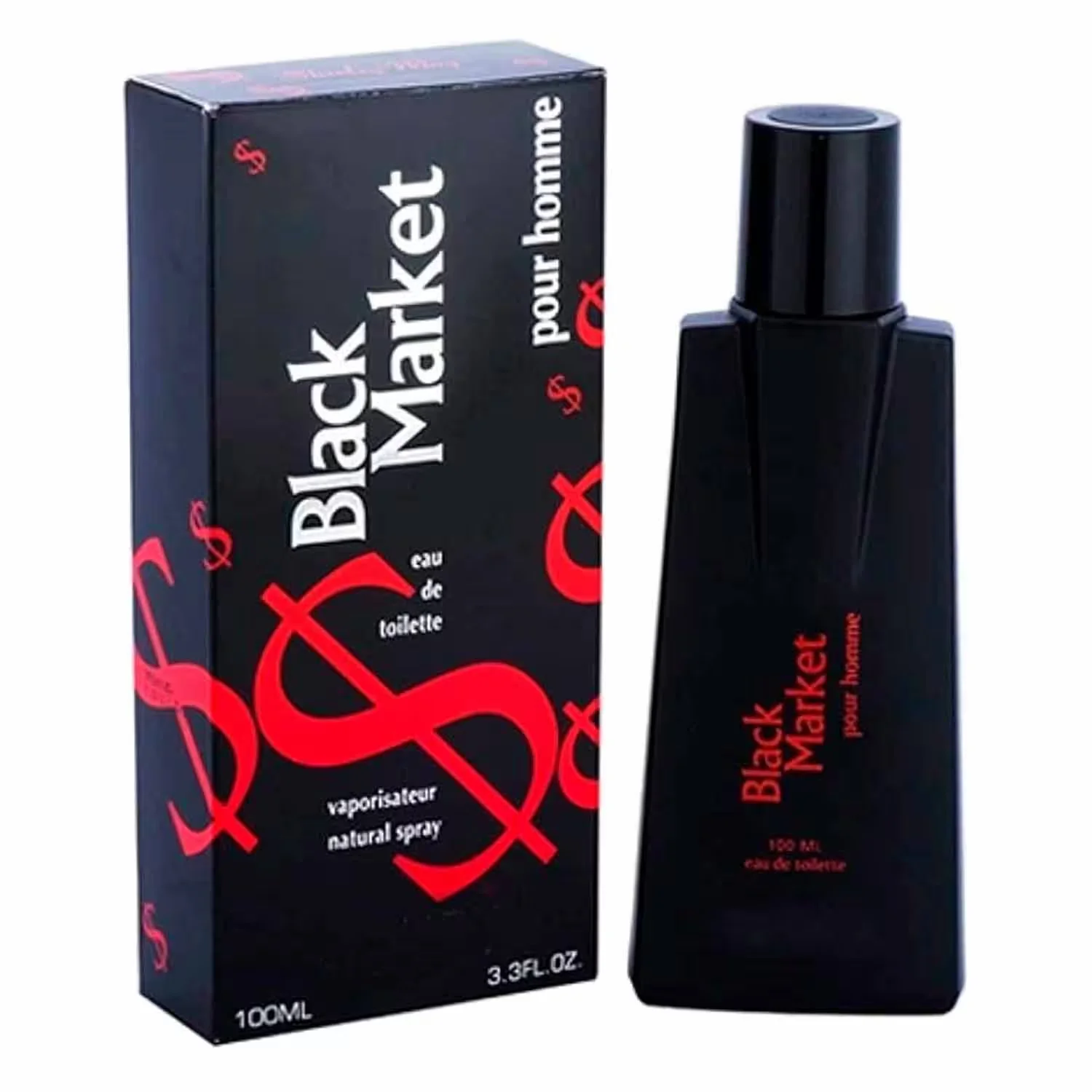 Perfume Shirley May Black Market Eau de Toilette Masculino 100ml