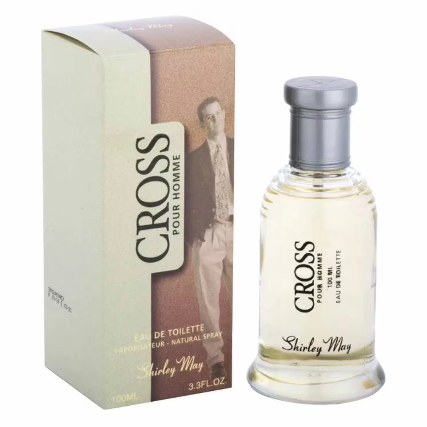 Perfume Shirley May Cross Eau de Toilette Masculino 100ml