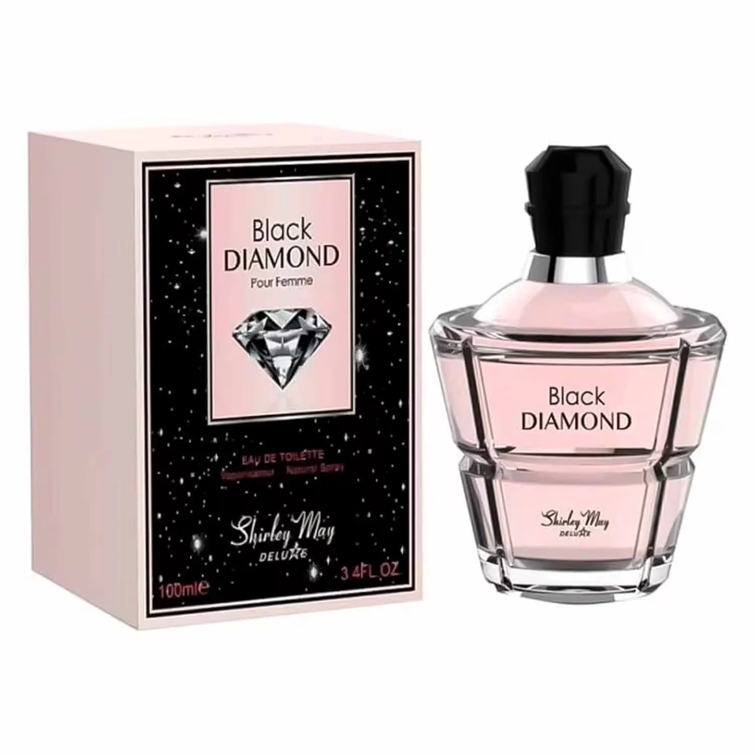 Perfume Shirley May Deluxe Black Diamond Eau de Toilette Feminino 100ml