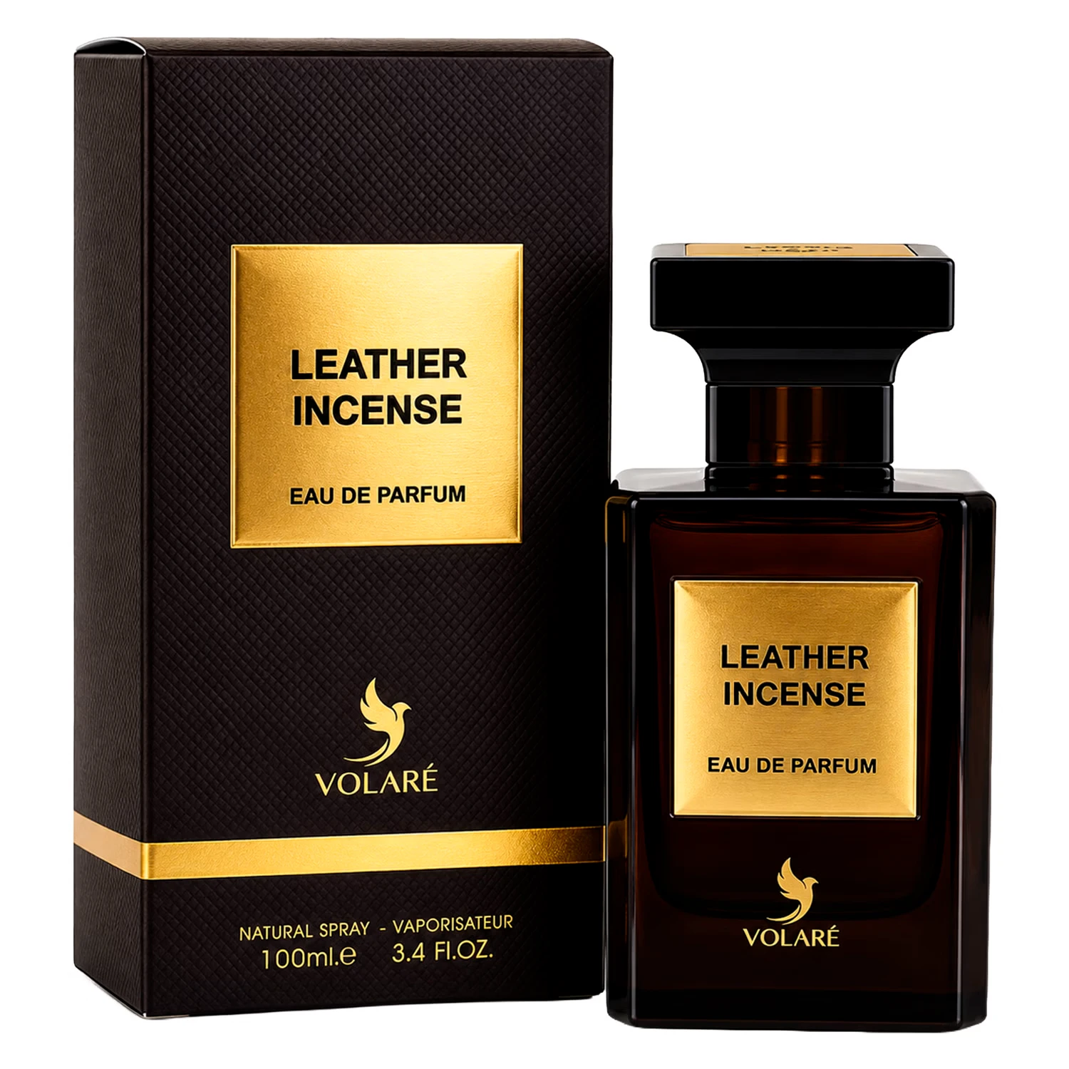 Perfume Volaré Leather Incense Eau de Parfum Unissex 100ml