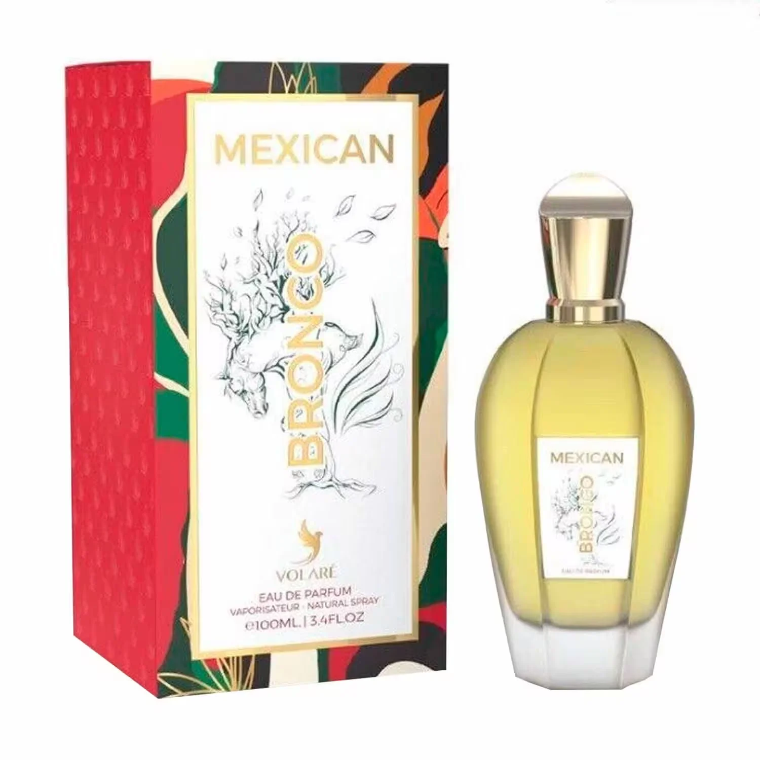 Perfume Volaré Mexican Bronco Eau De Parfum Unissex 100ml