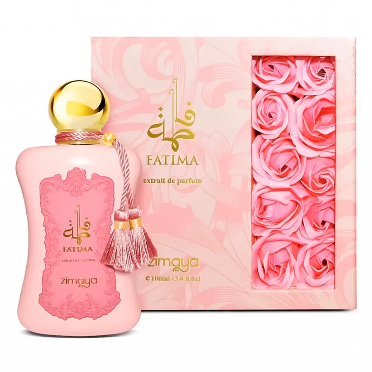 Perfume Zimaya Fatima Pink Eau de Parfum Feminino 100ml