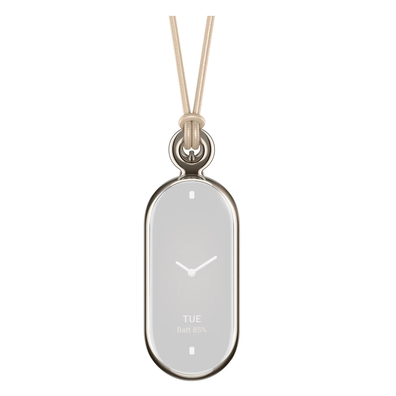 Pingente Xiaomi Pendant para Smart Band 8 BHR7304GL - Prata