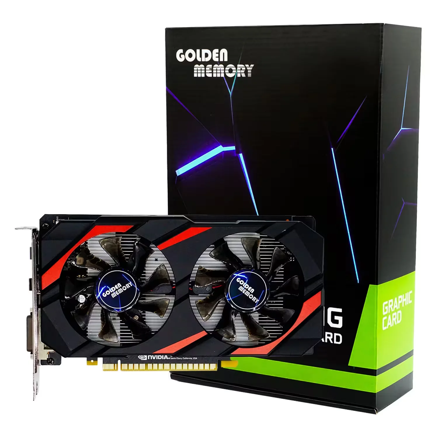 Placa de Vídeo Golden Memory NVIDIA GeForce GTX 1650 4GB GDDR6