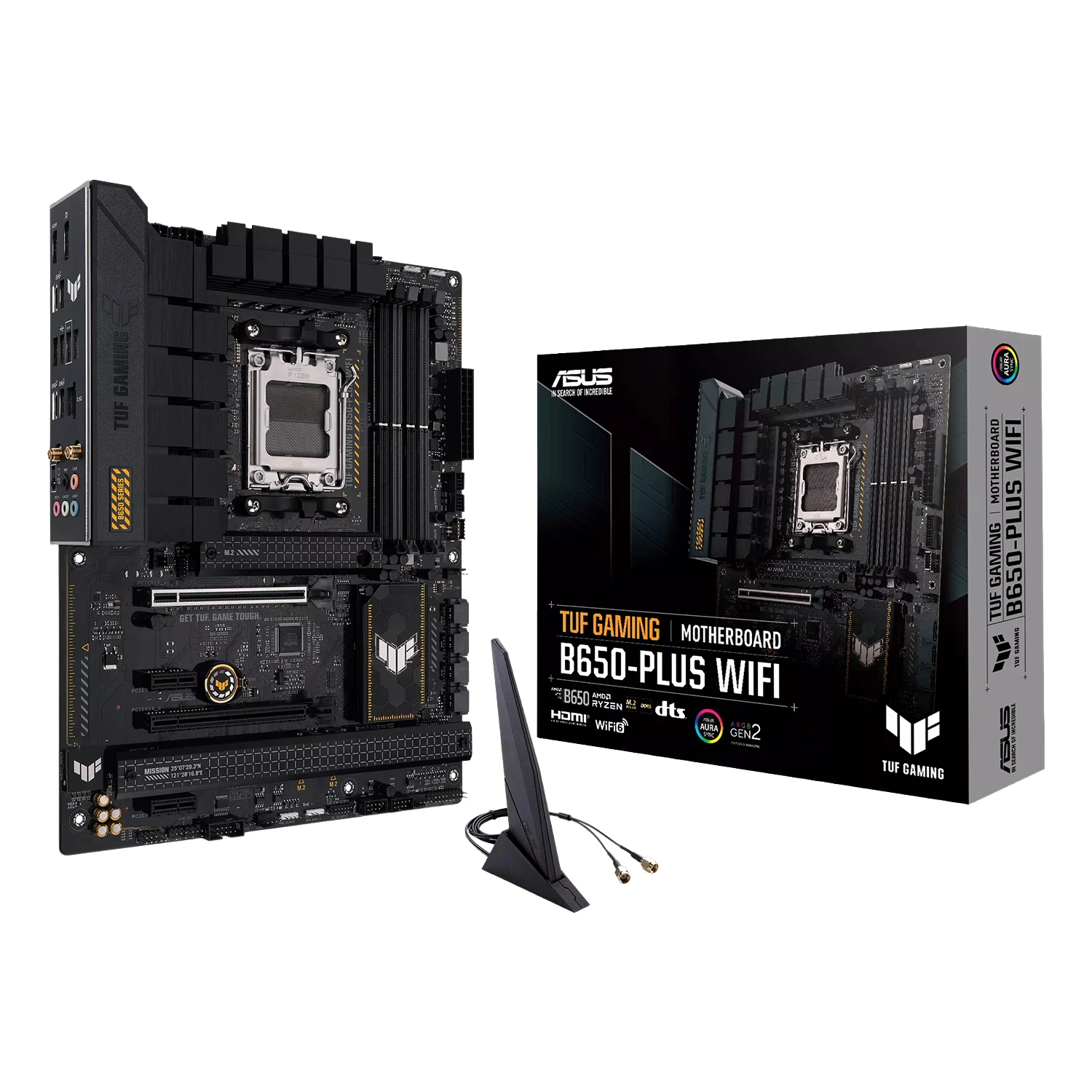 Placa Mãe Asus B650 Plus Tuf Gaming WiFi DDR5 Socket AM5 Chipset AMD B650 ATX