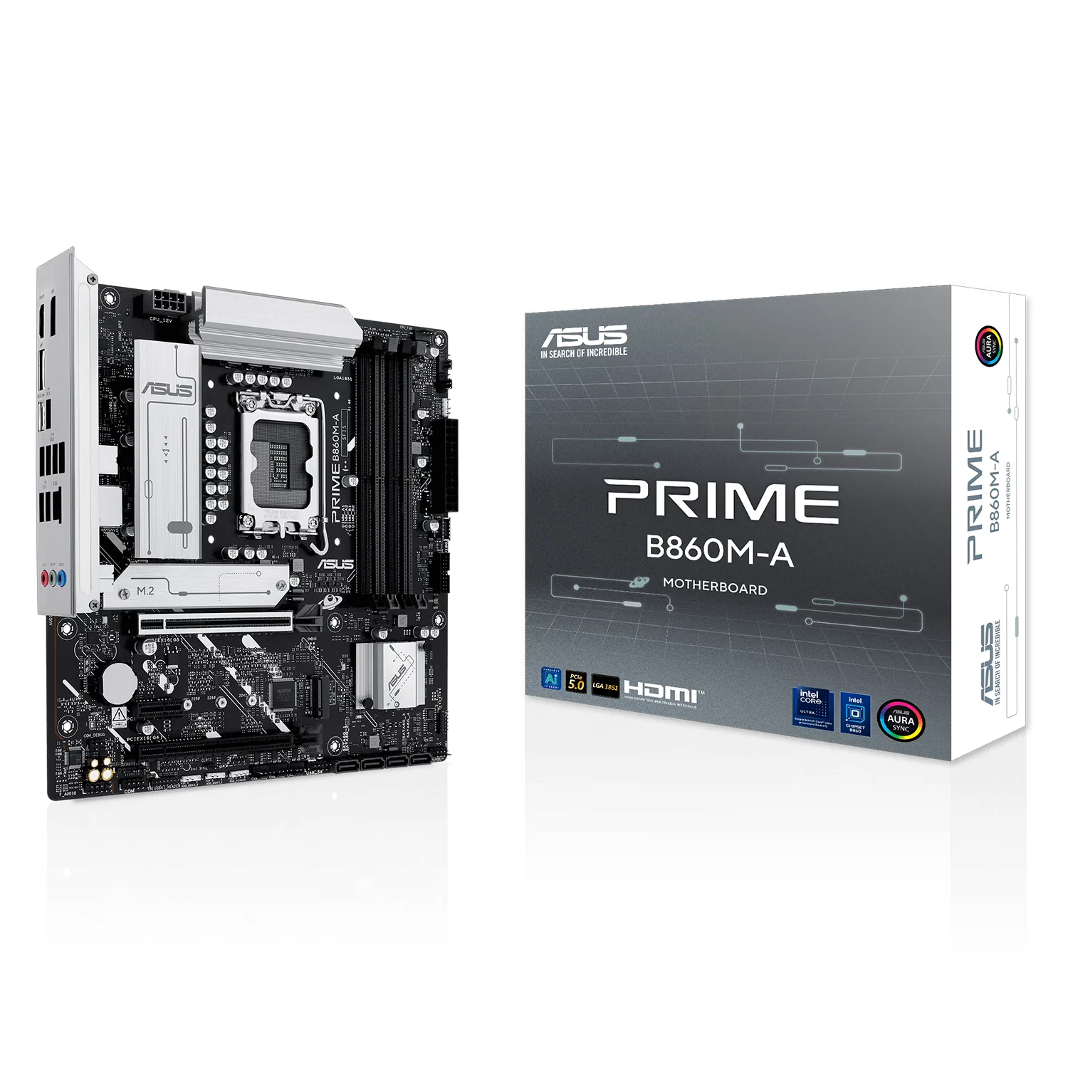 Placa Mãe Asus Prime B860M-A 4XDDR5 Socket LGA 1851 Chipset Intel B860 Micro ATX
