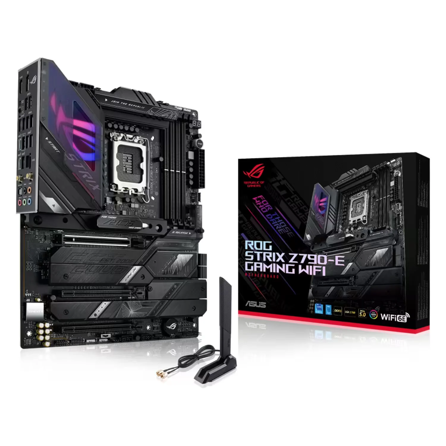 Placa Mãe Asus Rog Strix Z790-E Gaming Wi-Fi DDR5 Socket LGA 1700 Chipset Intel Z790 ATX