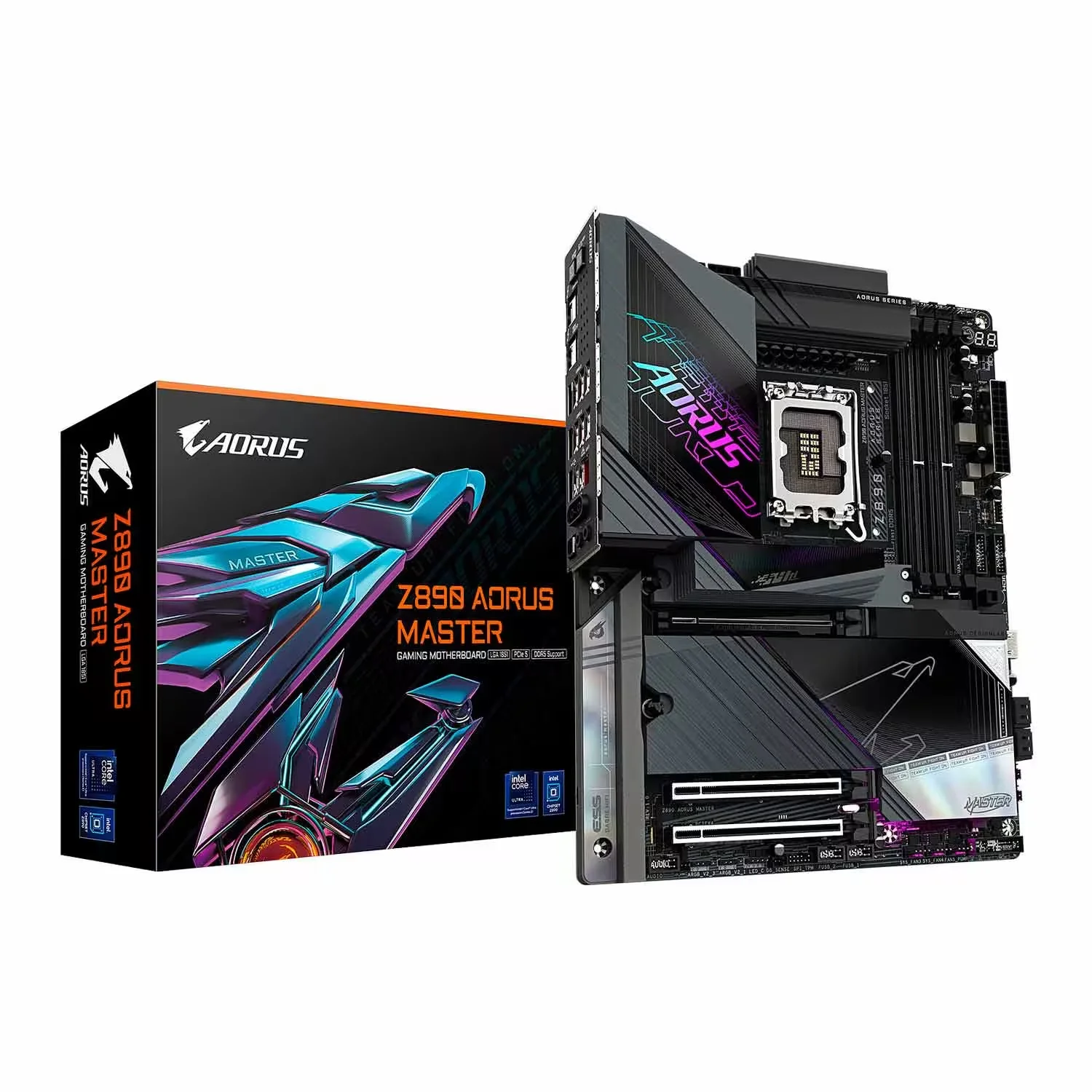 Placa Mãe Gigabyte Z890 Aorus Master DDR5 Socket LGA 1851 Chipset Intel Z890 ATX