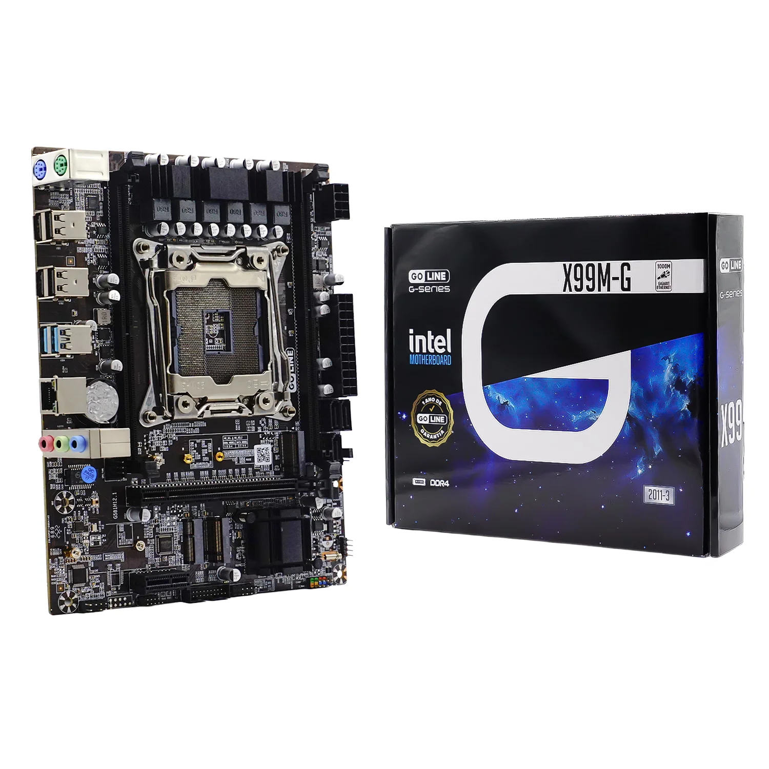 Placa Mãe Goline Socket LGA 2011-V3 Chipset X99 DDR4 Micro ATX