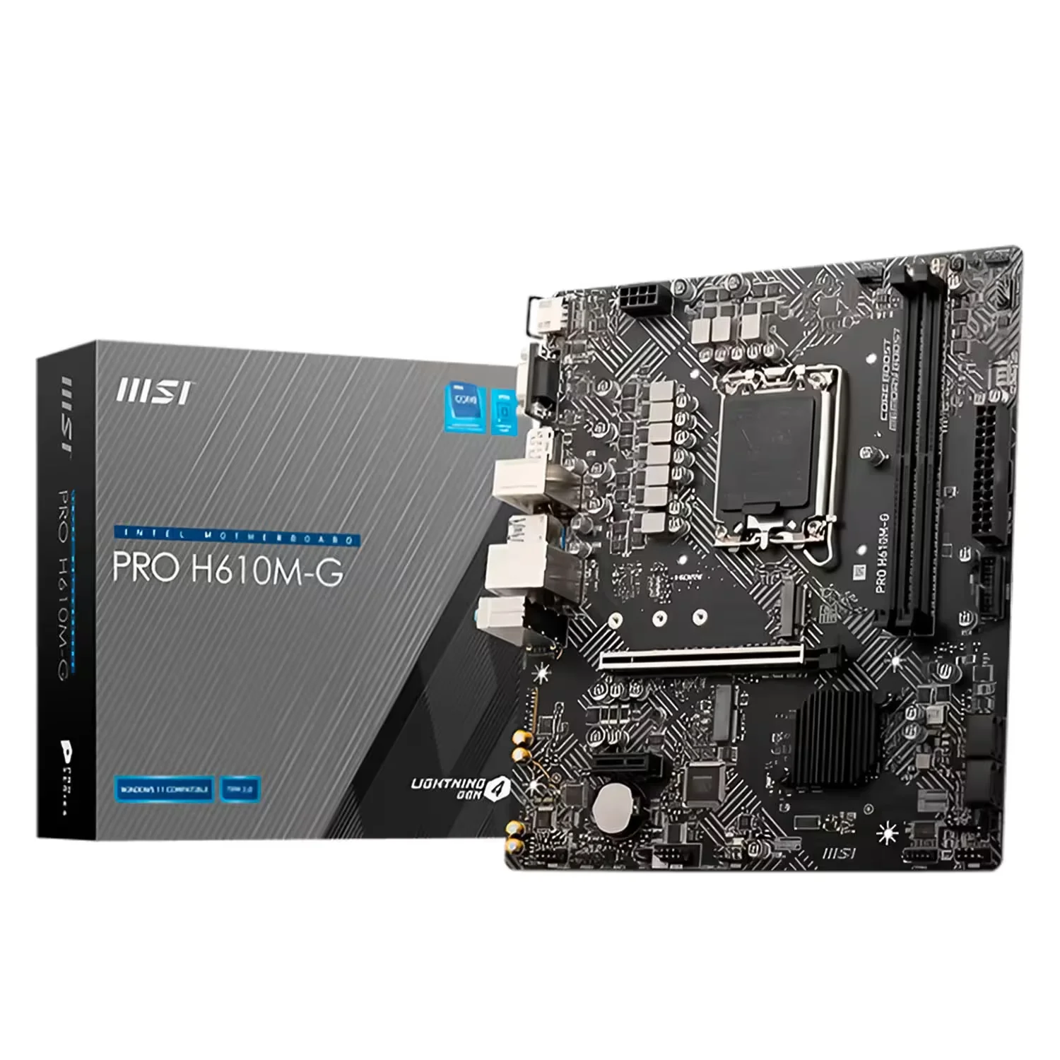 Placa Mãe MSI Pro H610M-G DDR5 Socket LGA 1700 Chipset Intel H610 Micro ATX