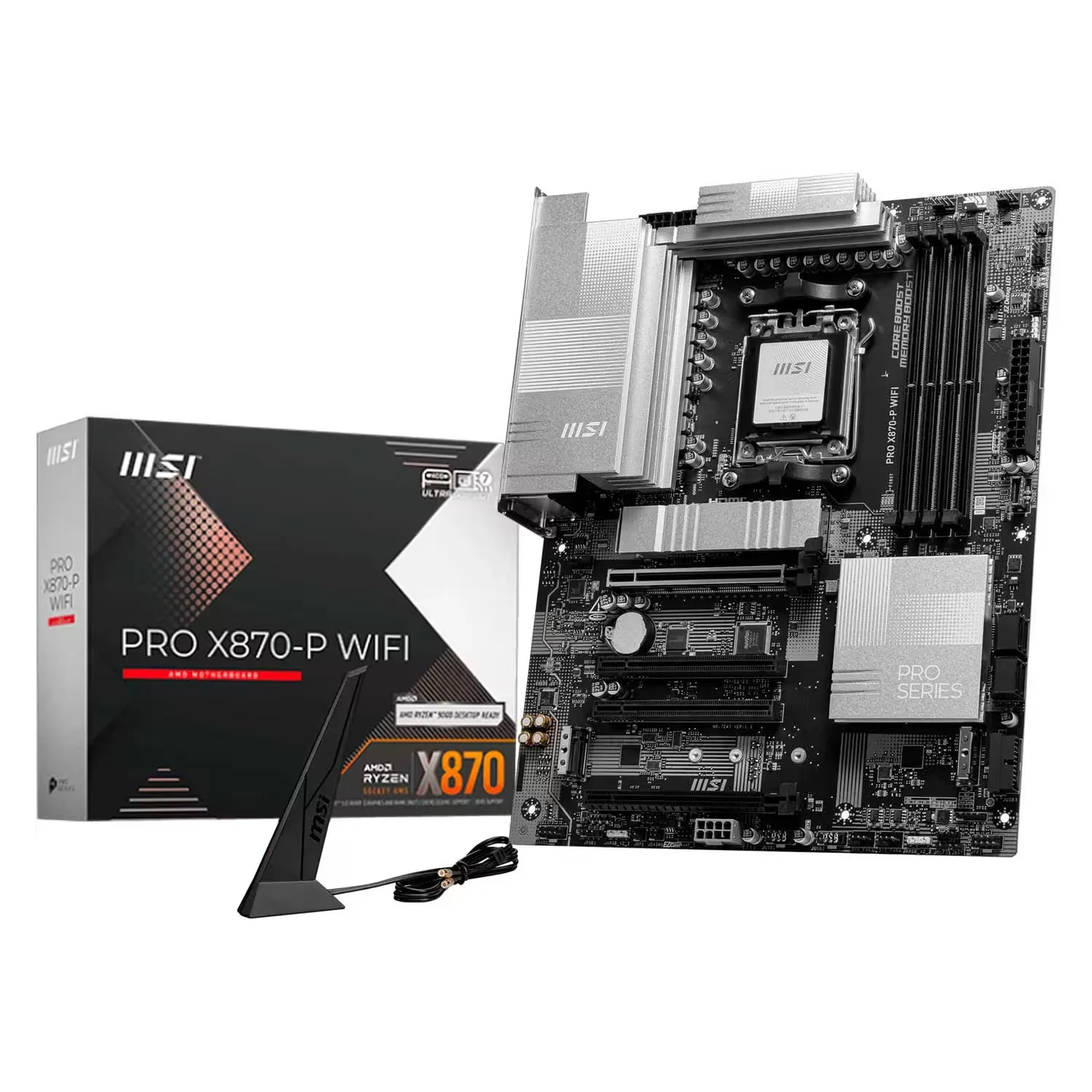 Placa Mãe MSI Pro X870-P WiFi DDR5 Socket AM5 Chipset AMD X870 ATX