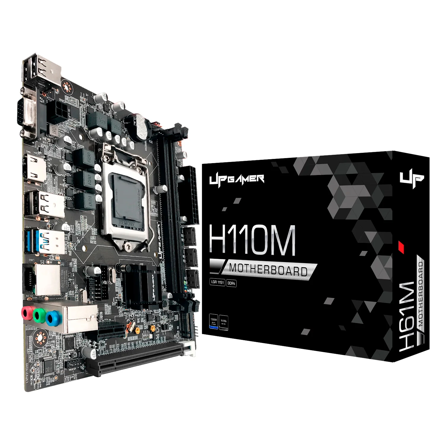 Placa Mãe UP Gamer H110MDR4 DDR4 Socket LGA 1151 Chipset Intel H110 Micro ATX
