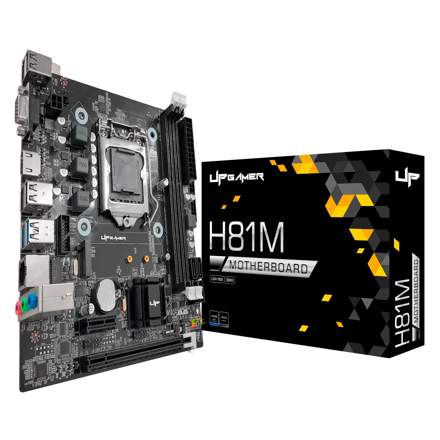 Placa Mãe UP Gamer H81M DDR3 Socket LGA 1150 Chipset Intel H81 Micro ATX