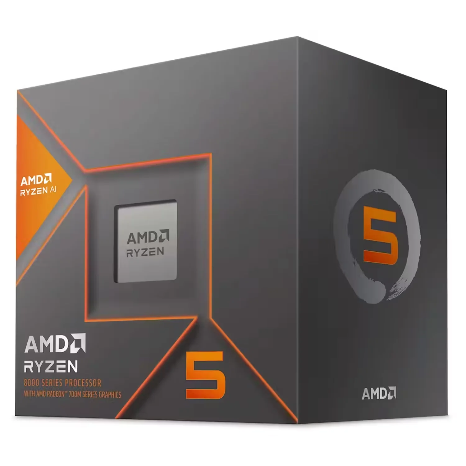 Processador AMD Ryzen 5 8500G Socket AM5 6 Core 12 Threads 3.5GHz e 5.0GHz Turbo Cache 22MB