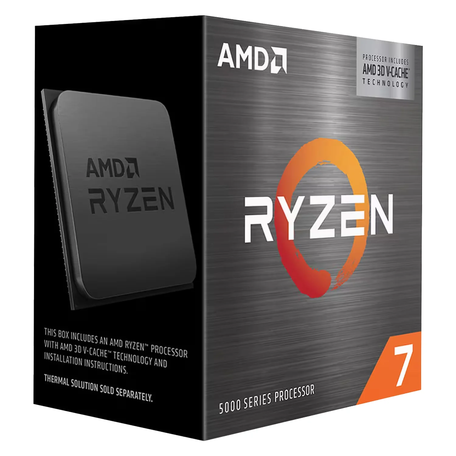 Processador AMD Ryzen 7 5800X3D Socket AM4 8 Core 16 Threads 3.4GHz e 4.5GHz Turbo Cache 100MB
