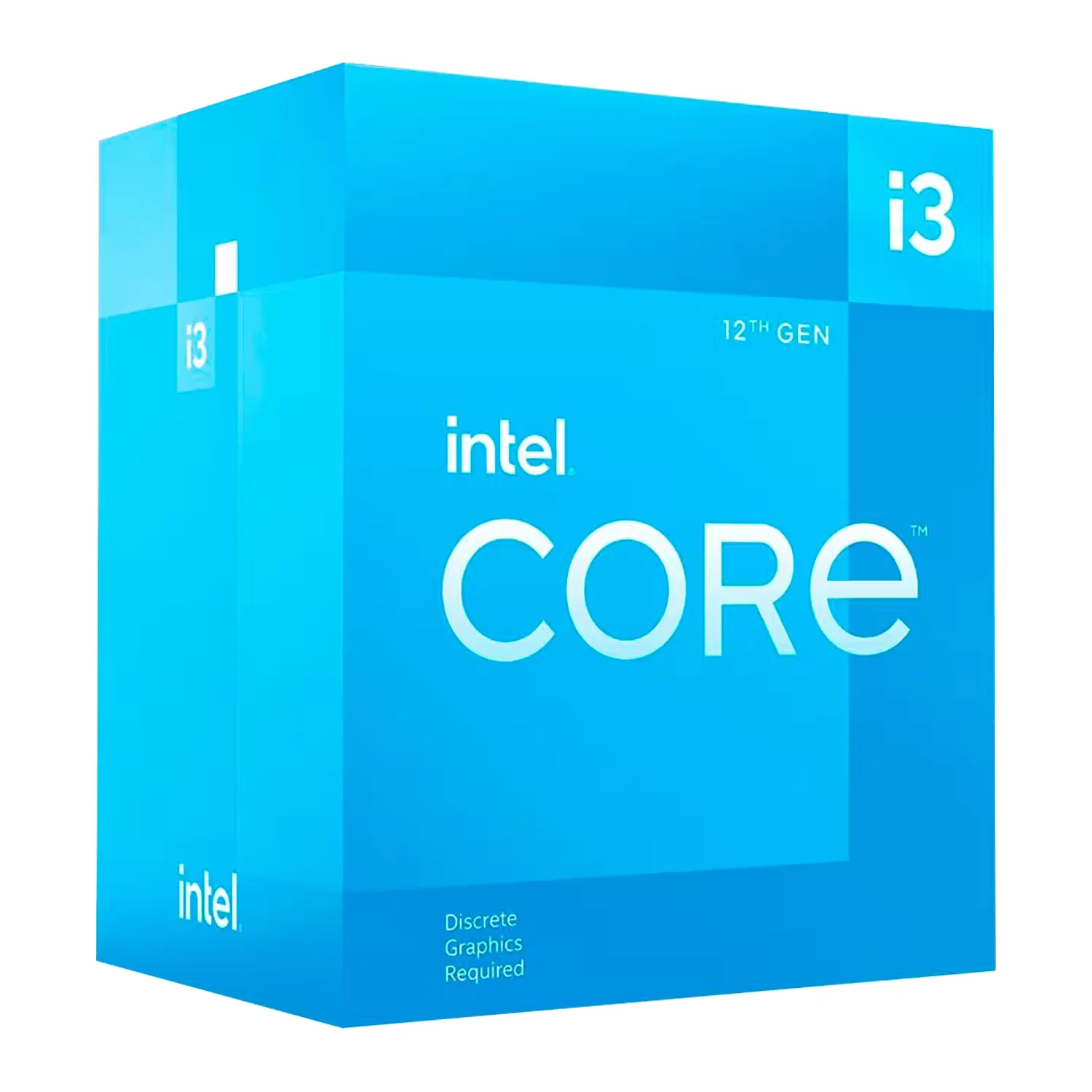 Processador Intel Core i3-12100F Socket LGA 1700 4 Core 8 Threads 3.3GHz e 4.3GHz Turbo Cache 12MB
