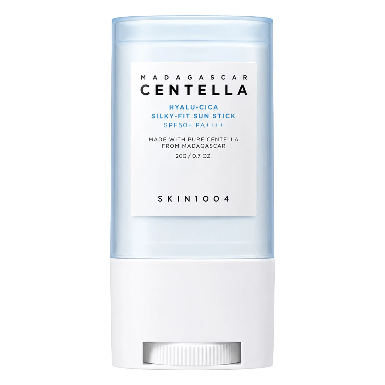 Protetor Solar Facial SKIN1004 Madagascar Centella Hyalu-Cica Silky-Fit Sun Stick FPS 50+ 20g