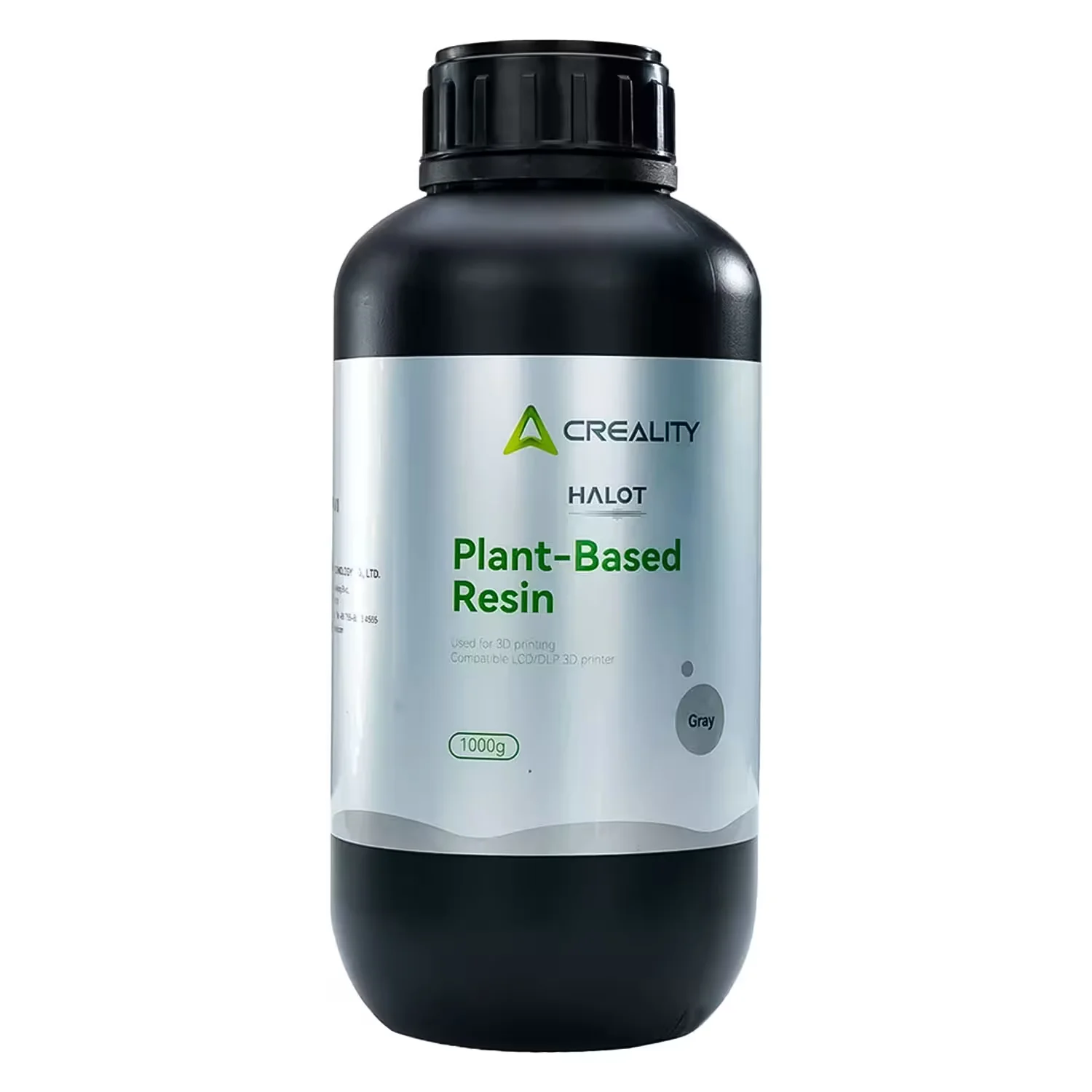 Resina Creality Halot PLANT-Based 1Kg para Impressora 3D - Cinza