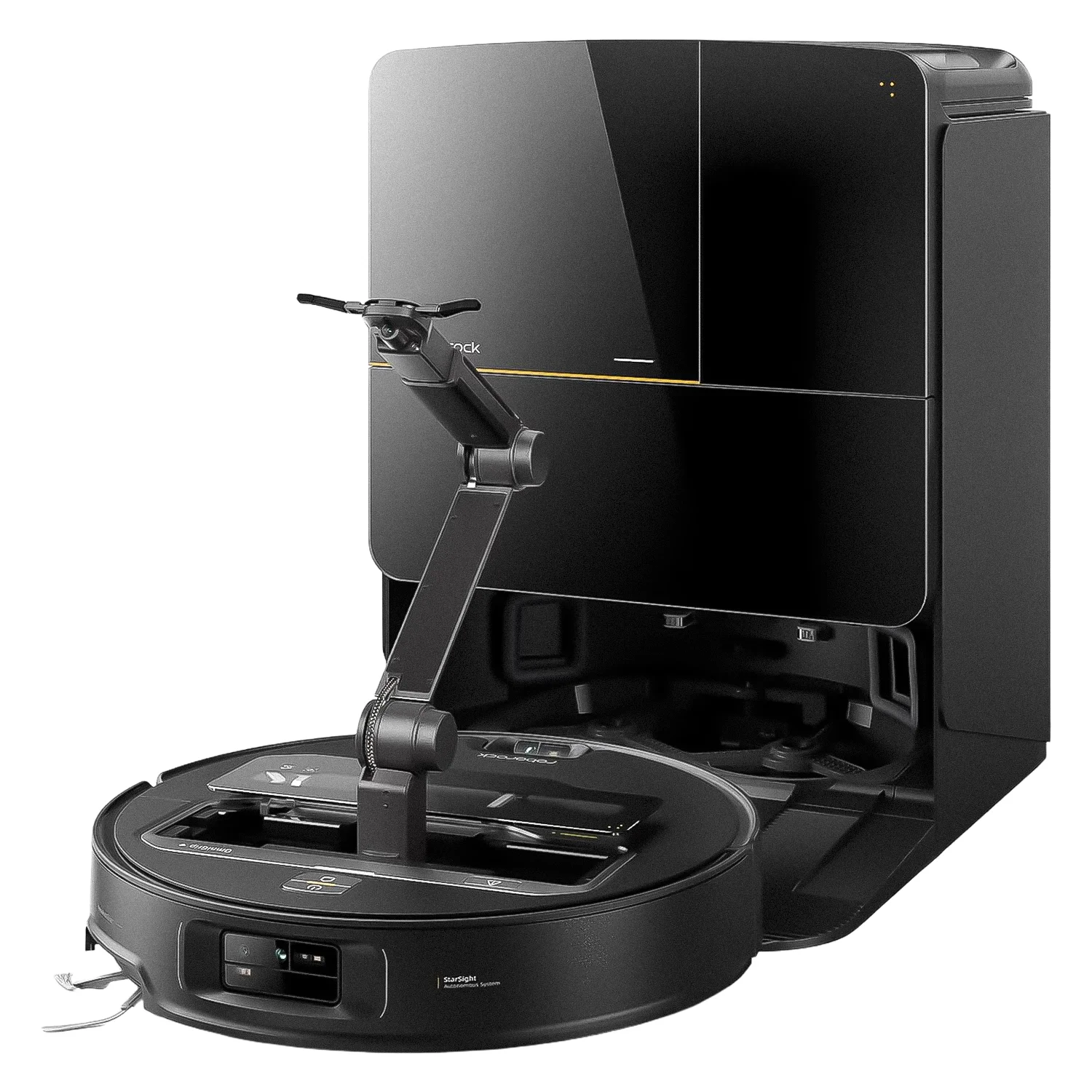 Robô Aspirador Roborock Saros Z70 OmniGrip - Preto