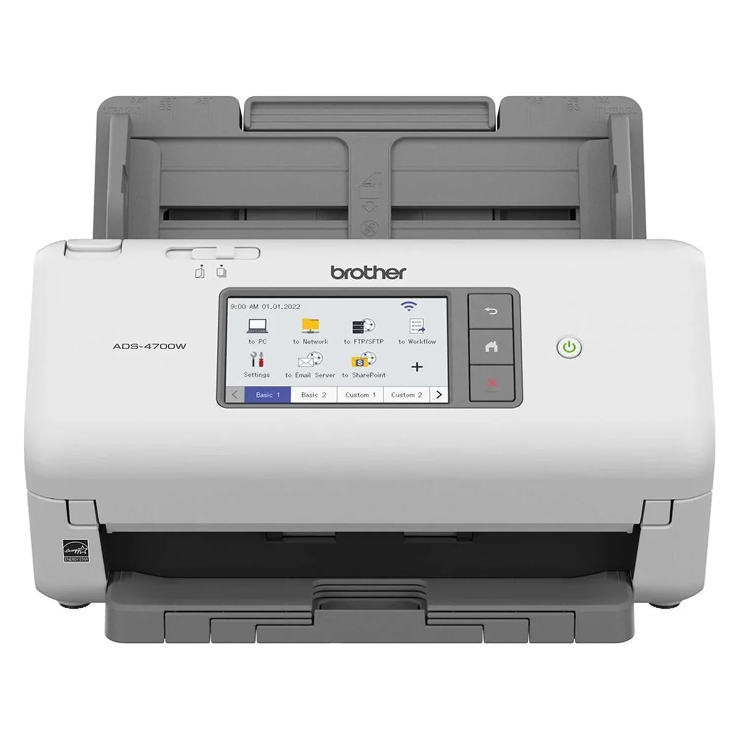 Scanner de Mesa Brother ADS-4700W Duplex WiFi - Branco