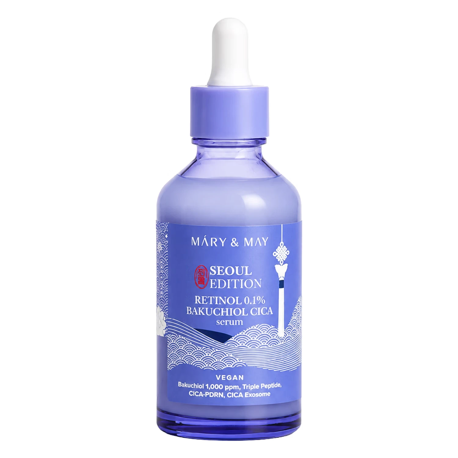 Sérum Facial Mary & May Retinol 0.1% Bakuchiol Cica 80ml