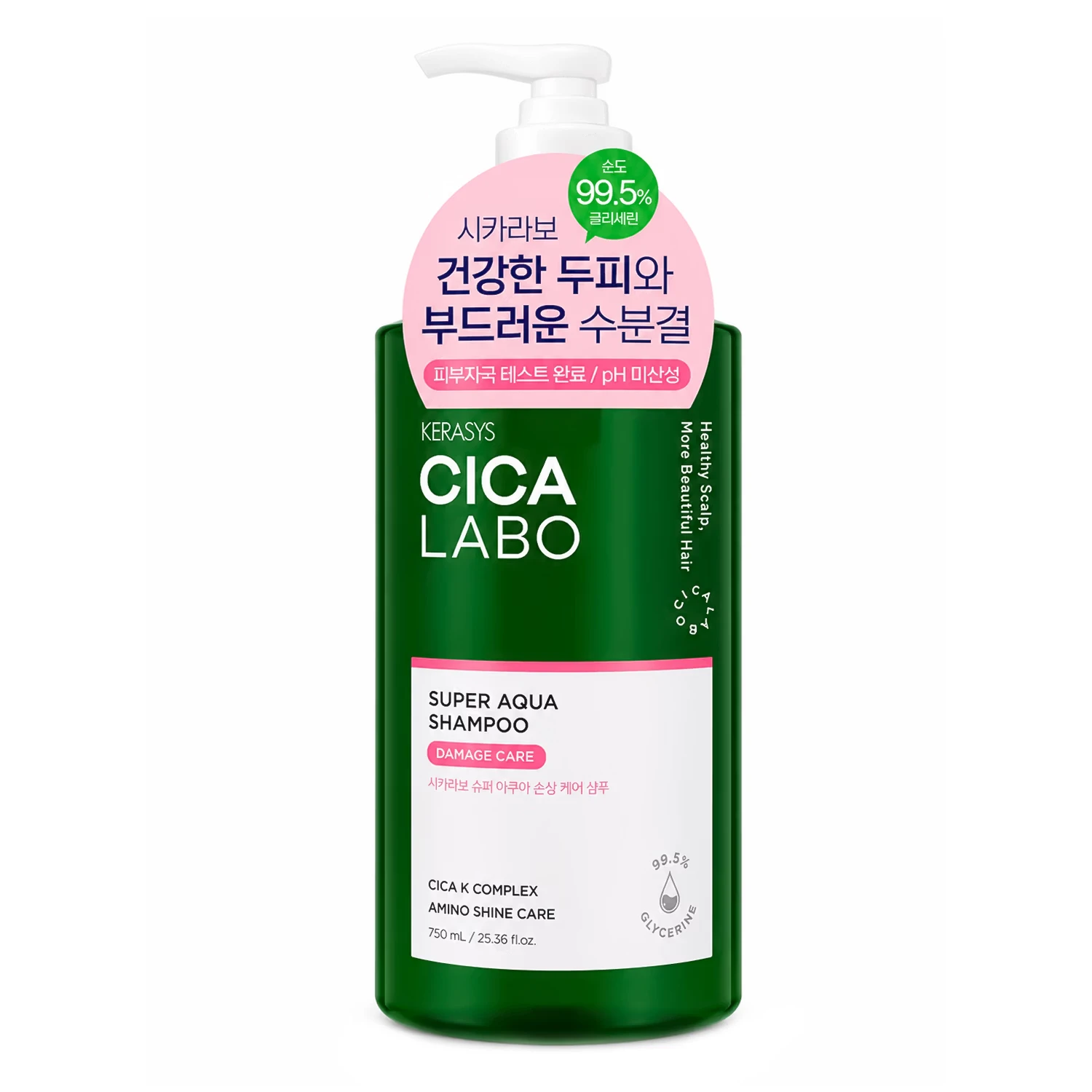 Shampoo Kerasys Cica Labo Super Aqua 750ml