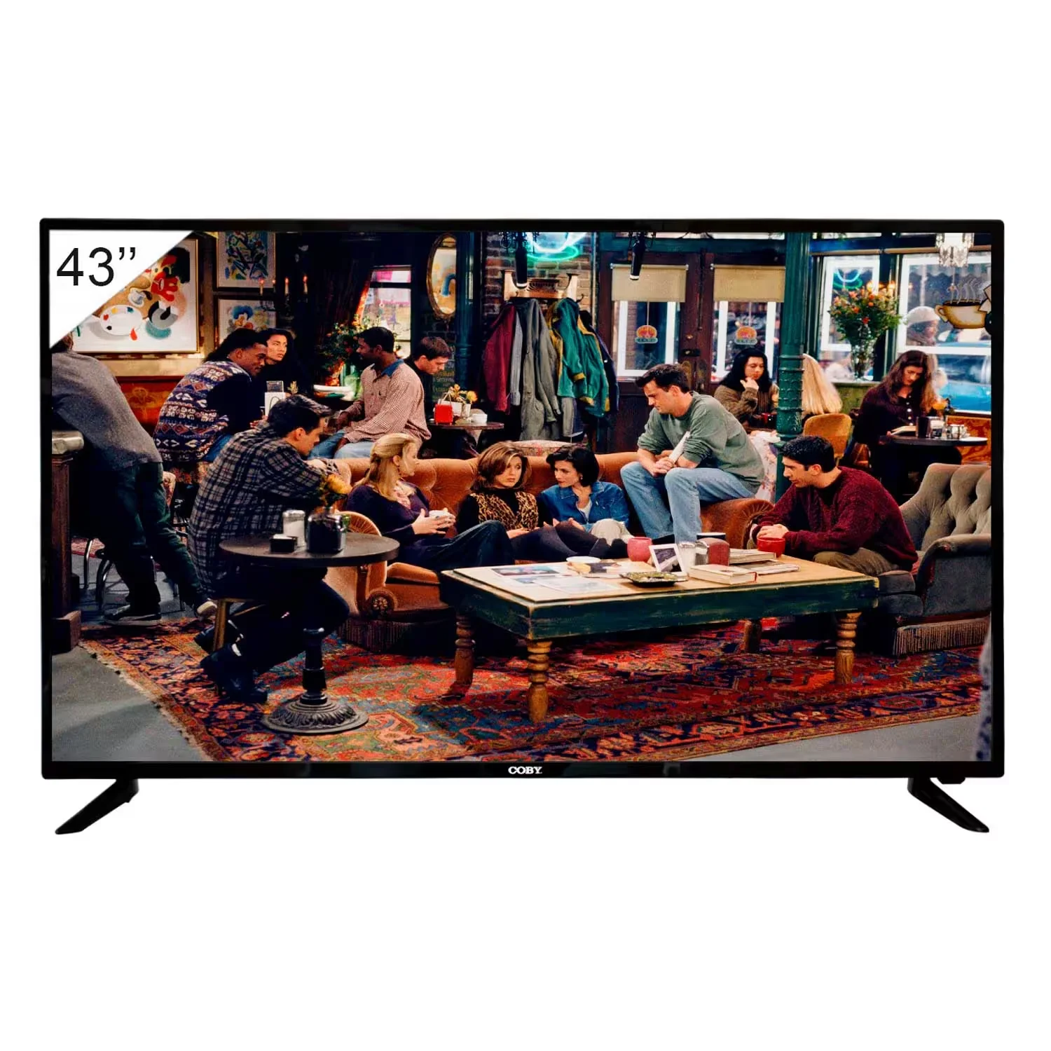 Smart TV Coby CY3359-43SMS 43" Full HD Android - Preto