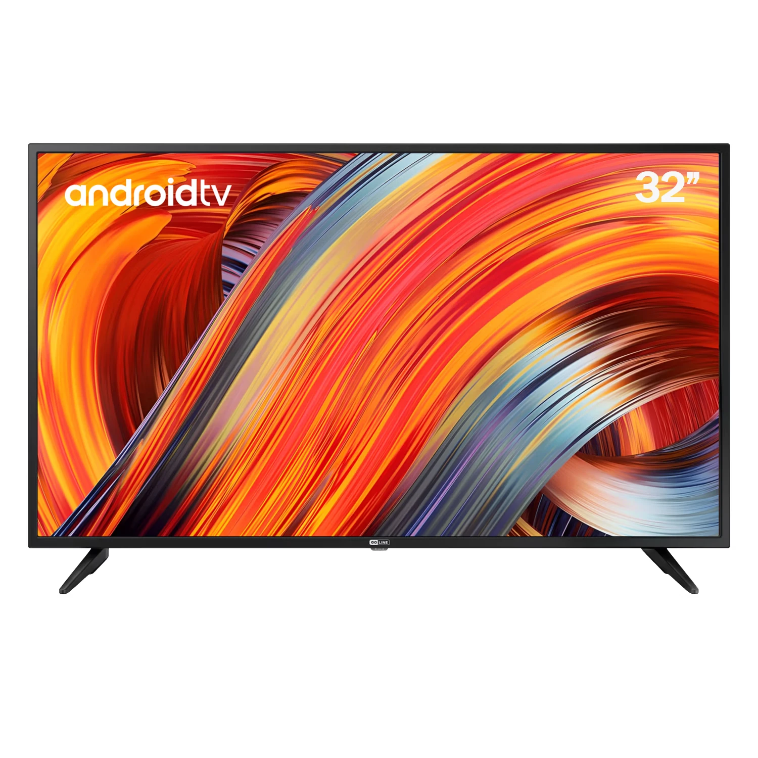Smart TV Goline GLTV32-A-HD 32" HD Android WiFi - Preto