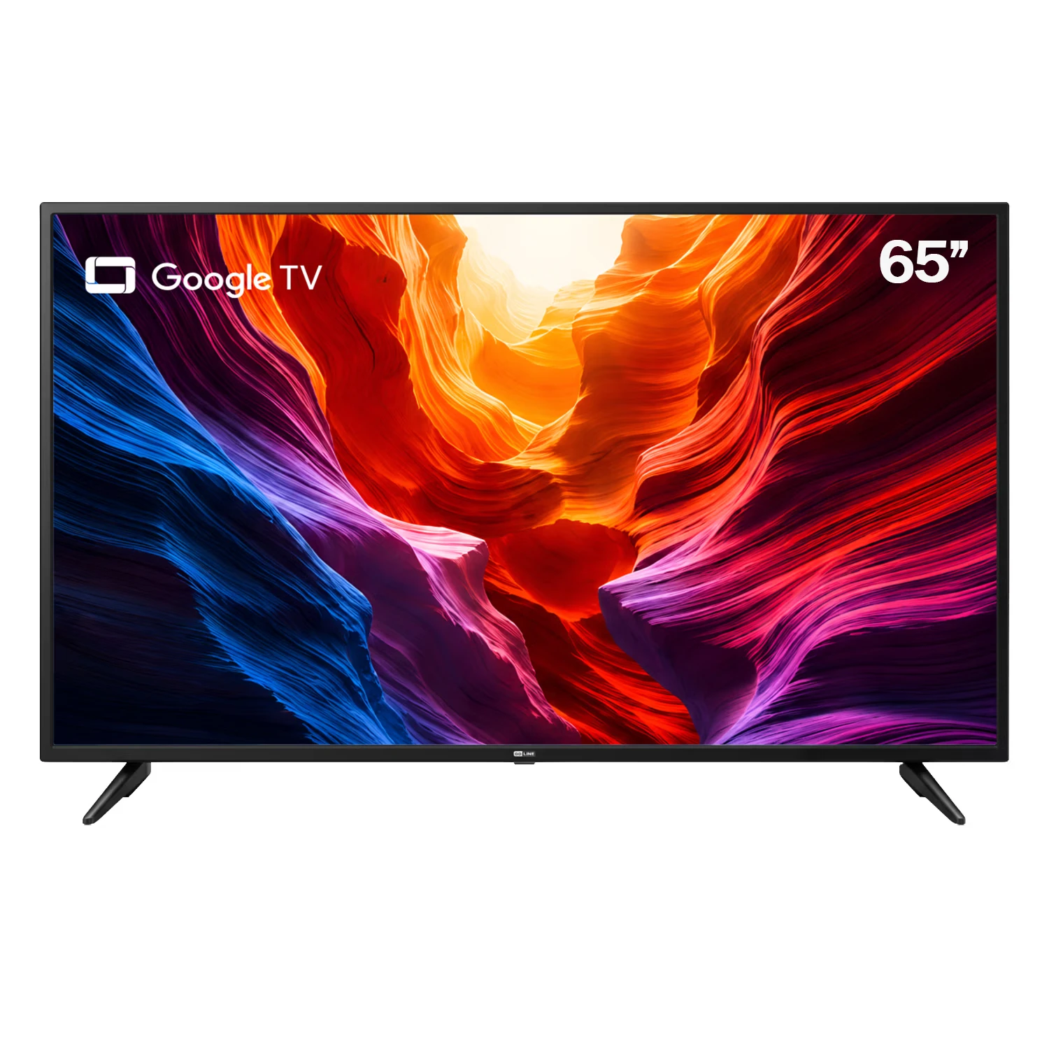Smart TV Goline GLTV65-G-UHD 65" 4K Ultra HD Google TV WiFi - Preto
