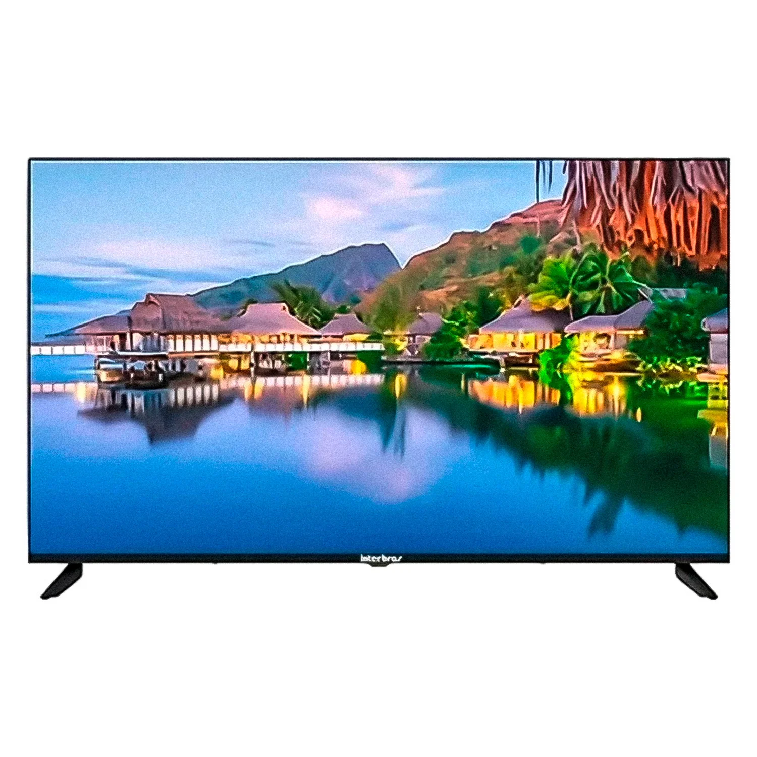 Smart TV Interbras IN5000TV 50" QLED HD Android WiFi - Preto
