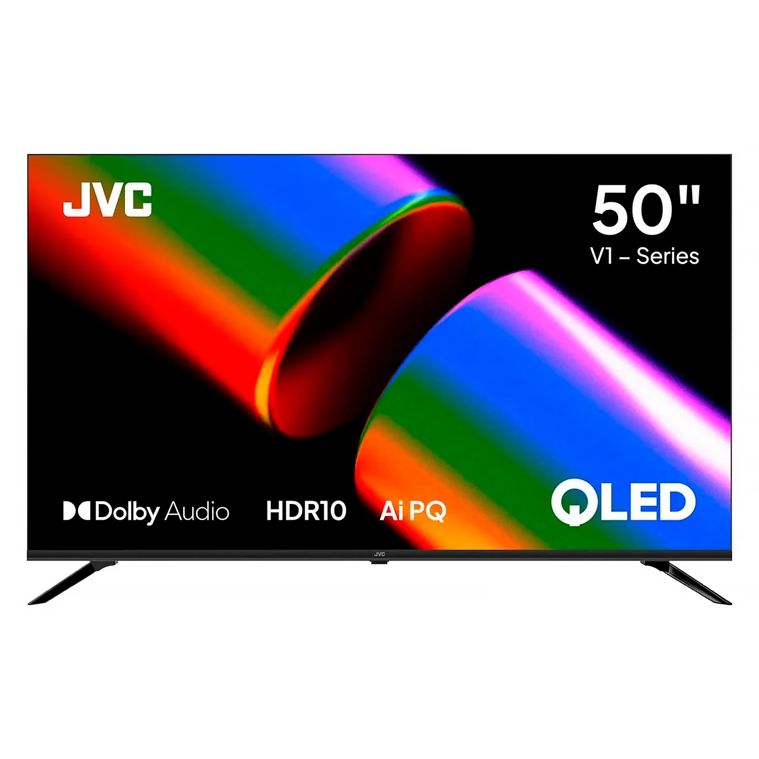Smart TV JVC 50KM758 50" 4K Ultra HD Google TV - Preto