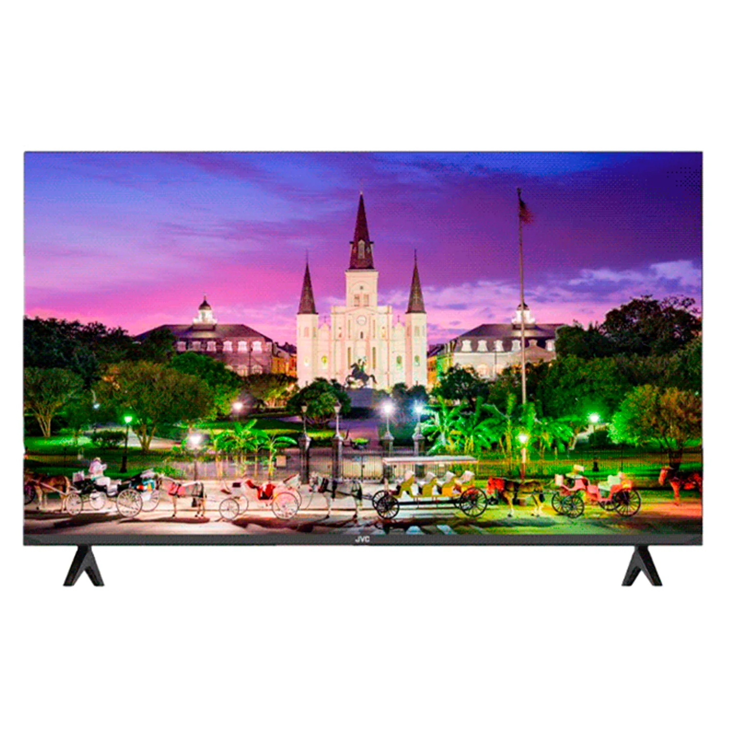 Smart TV JVC LT-43N5165U 43" Full HD Whale OS WiFi - Preto