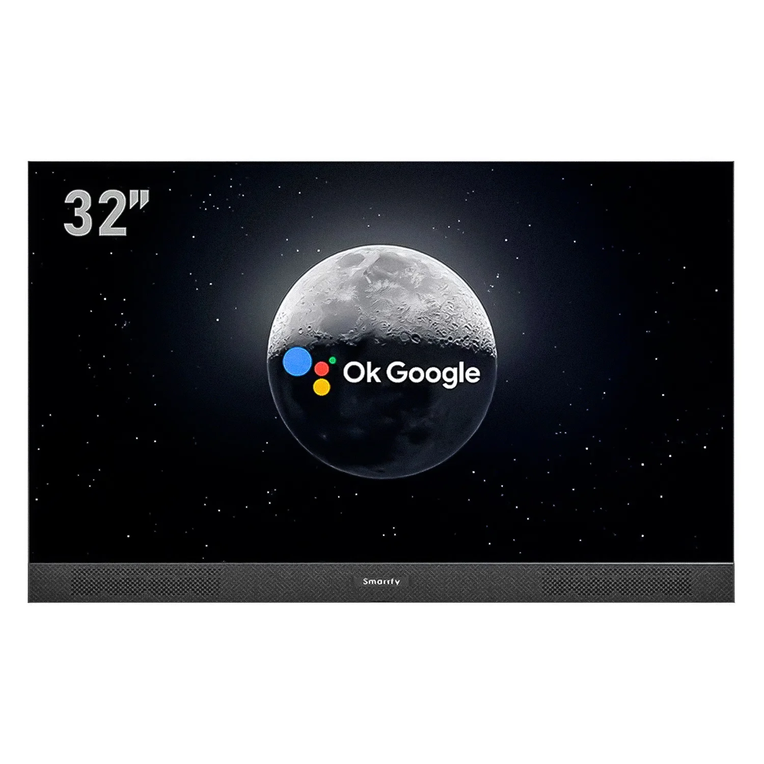 Smart TV Smartfy GTV32 32" Full HD Google TV + Soundbar - Preto