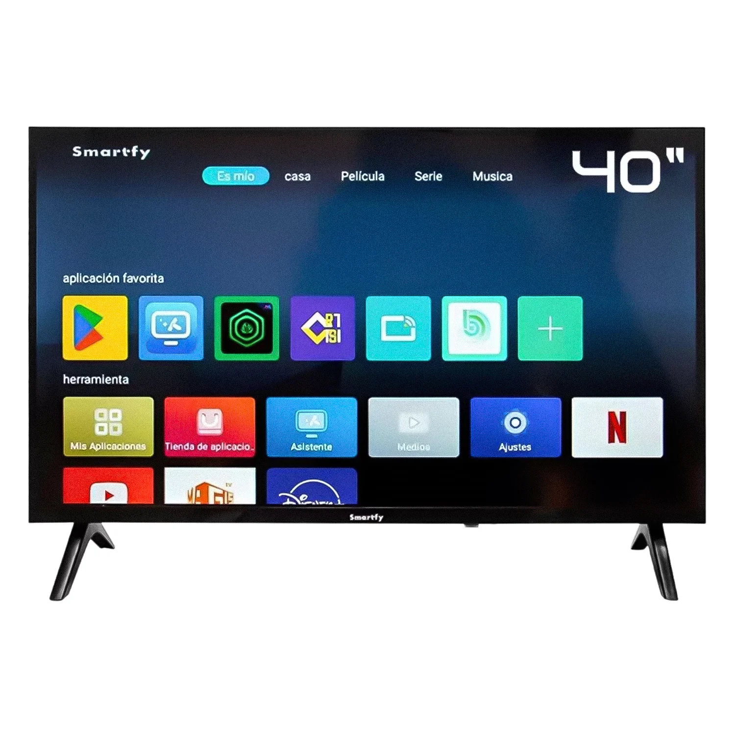 Smart TV Smartfy STV40B 40" Full HD Android WiFi - Preto