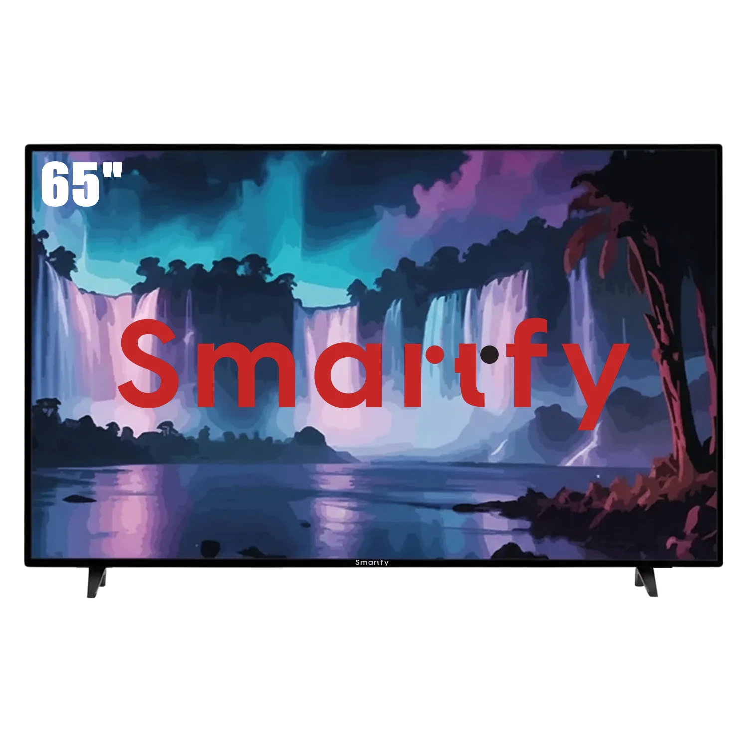 Smart TV Smartfy STV65B 65" 4K Ultra HD Android - Preto